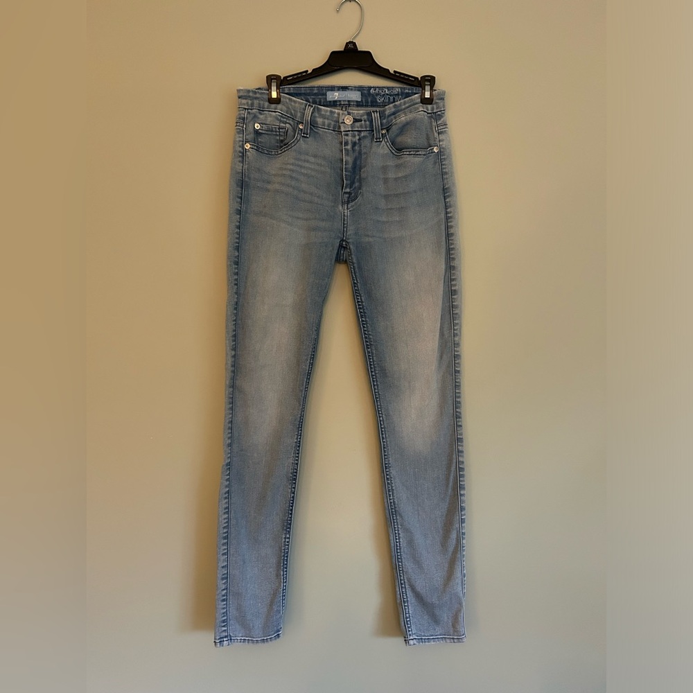 7 for all Mankind high waist skinny jean